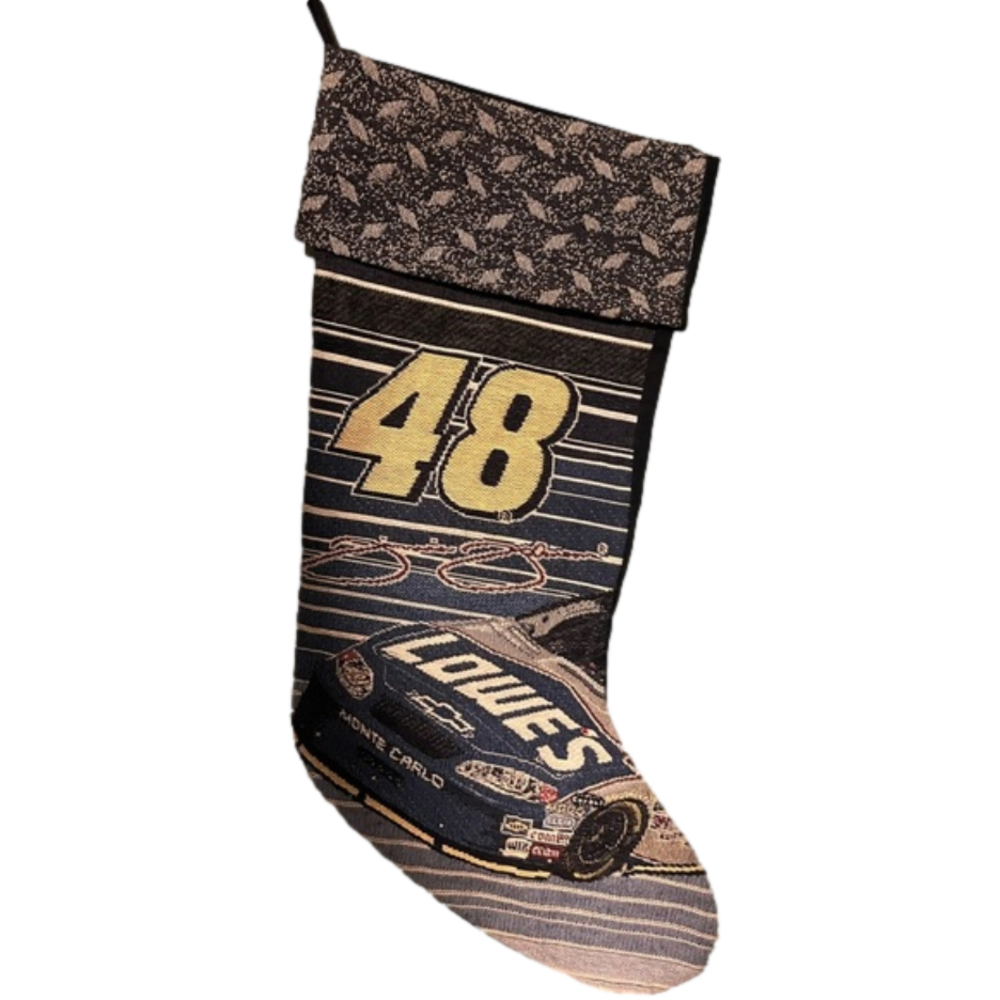 Nascar Jimmie Johnson Christmas stocking